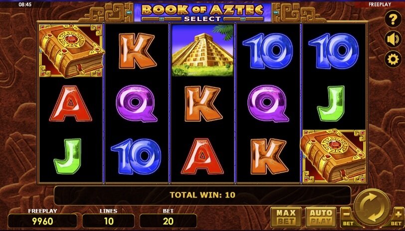 Book of Aztec Select slot