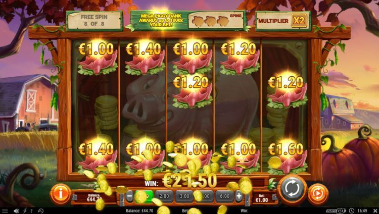 Piggy Bank Farm slot free spins