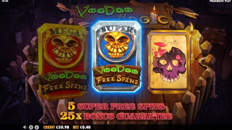 Voodoo Magic slot review pragmatic play pick em