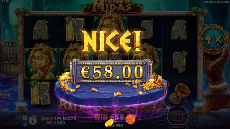 hand of midas slot review big win