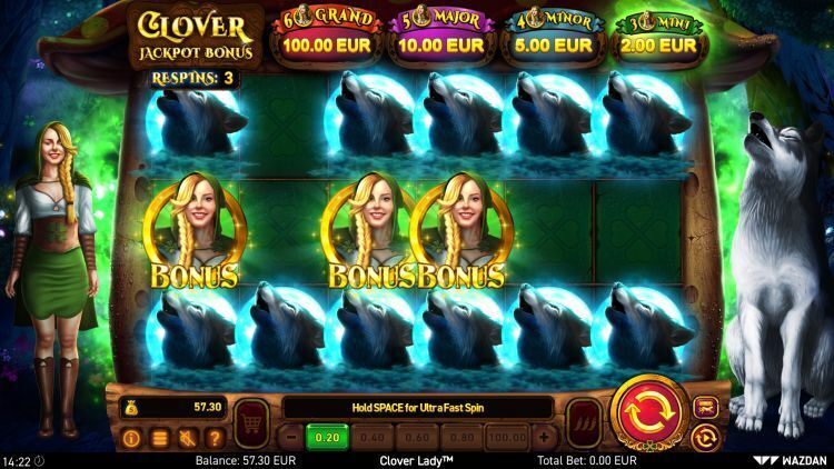 Clover Lady slot review Wazdan big bonus