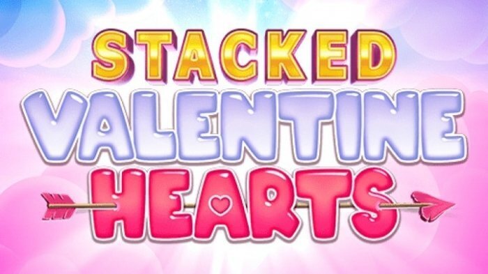 Stacked Valentine Hearts logo