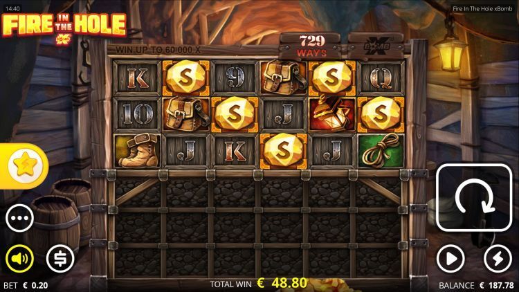 Fire in the hole casino game