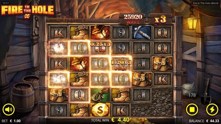 Fire in the hole slot review nolimit city