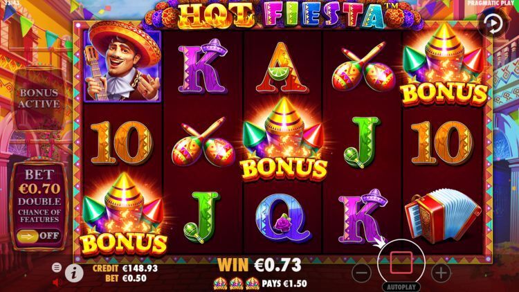 Hot fiesta slot pragmatic play review bonus trigger