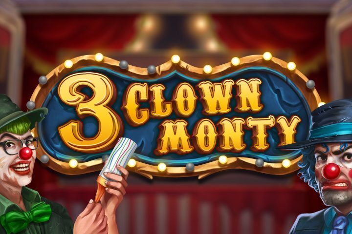 3 clown monty slot review Play'n GO logo