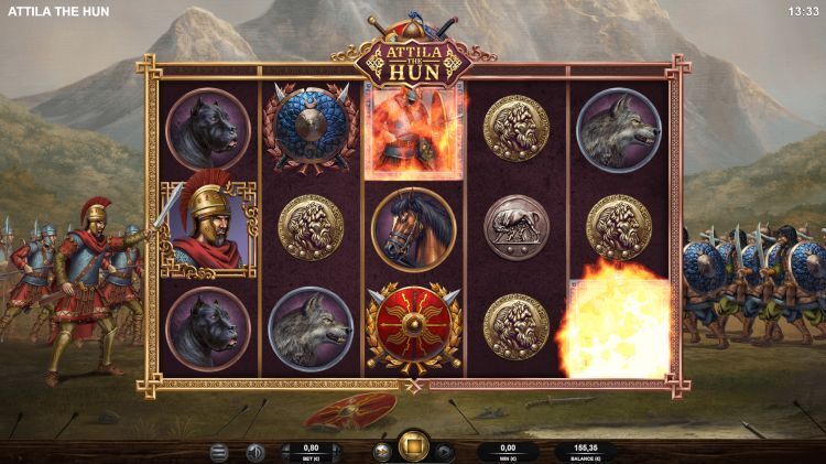 Attila the hun slot feature