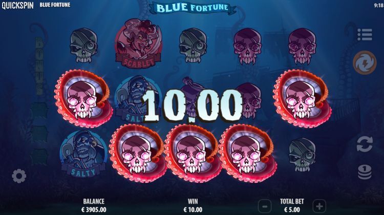 Blue Fortune slot review quickspin