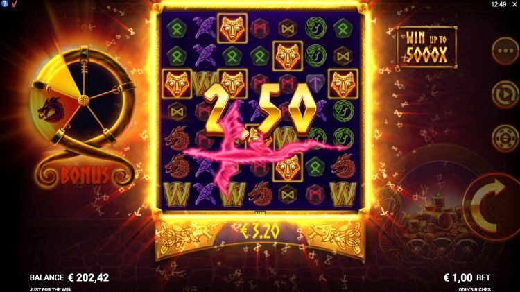 Odin's Riches slot review feature