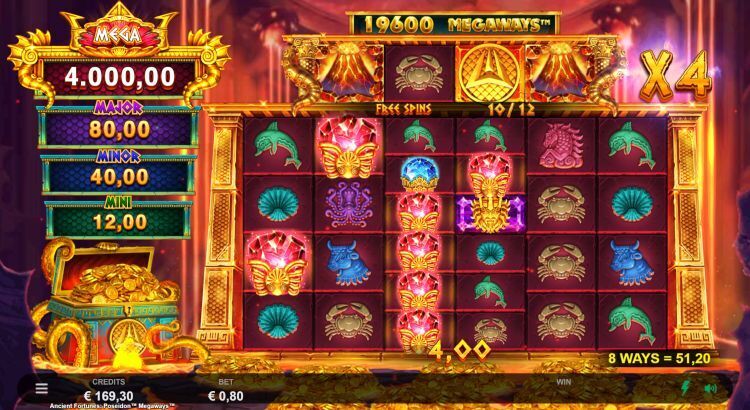 Poseidon Megaways slot review big win