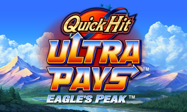 quick-hit-ultra pays eagle's peak slot logo