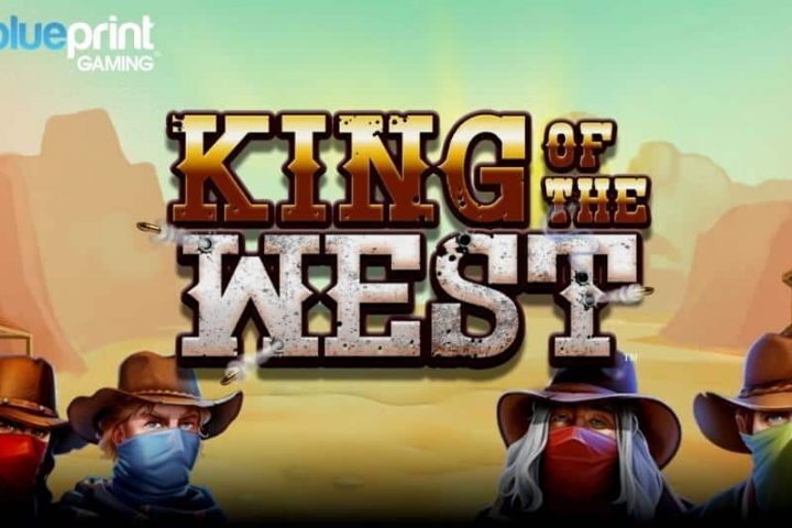 Blueprint-King-of-the-West slot logo