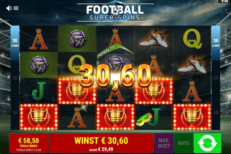 Football Super Spins gamomat free spins