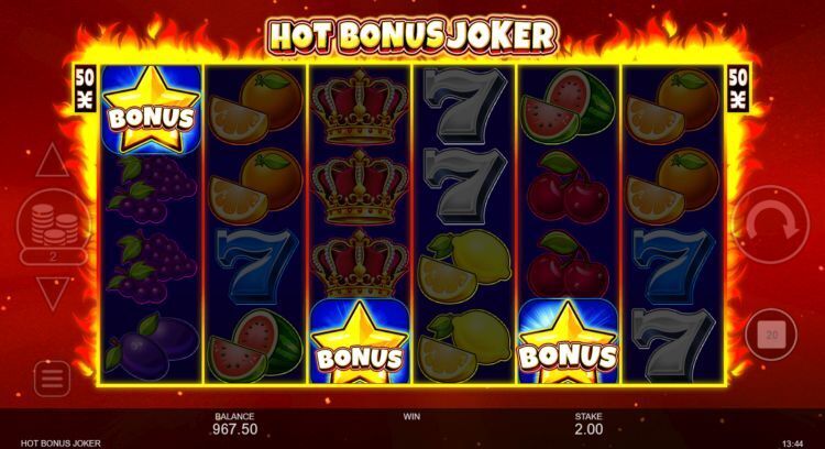 Hot Bonus Joker slot bonus trigger