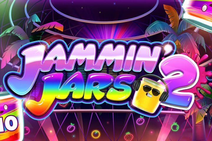 Jammin Jars 2 slot logo push