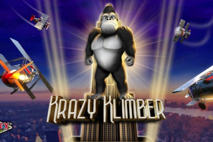 Krazy Klimber slot review logo