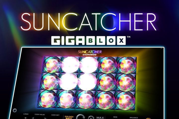 Suncatcher gigablox slot logo