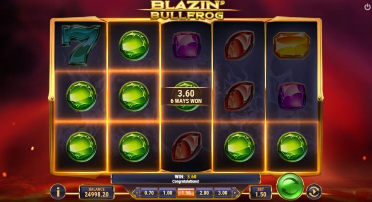 Blazin Bullfrogs Slot