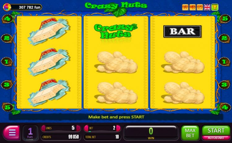 Online Slot Crazy Nuts