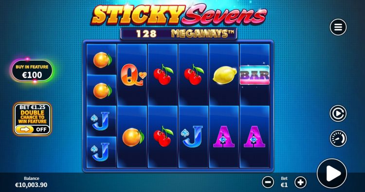 Sticky Sevens Megaways kast