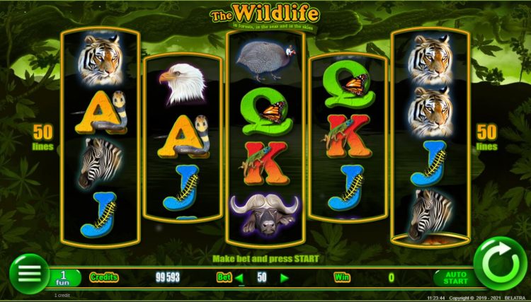 The Wild Life Slot Belatra Games