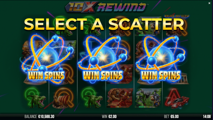 10x Rewind Free Spins