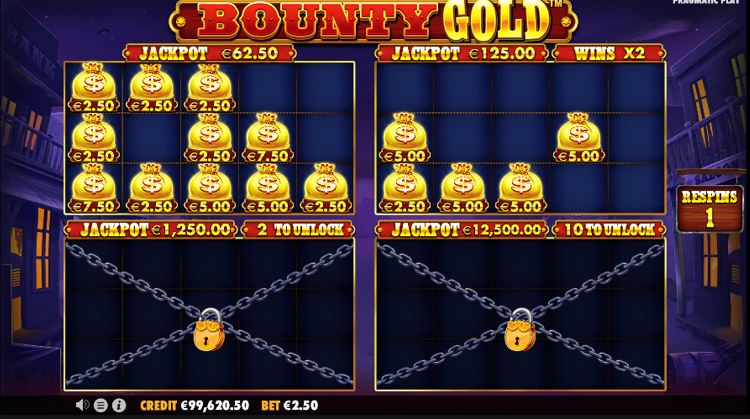 Bonus van Bounty Gold