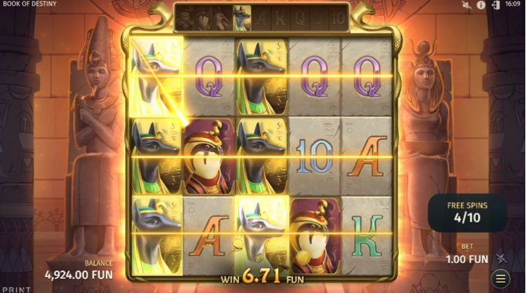 Book of Destiny Free Spins