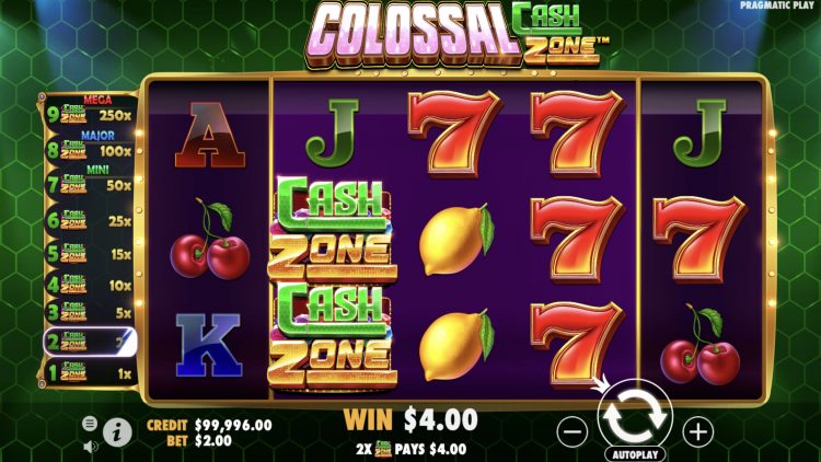 Colossal Cash Zone Gameplay