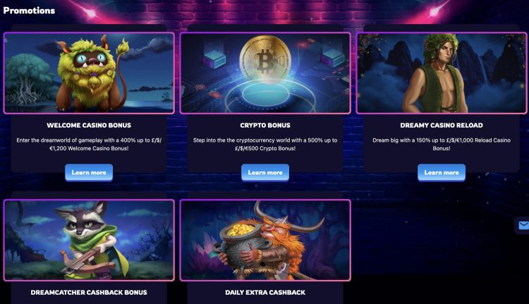 Slots Dreamer Bonus