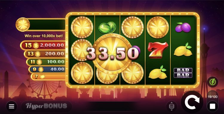 Vegas Blast bonus