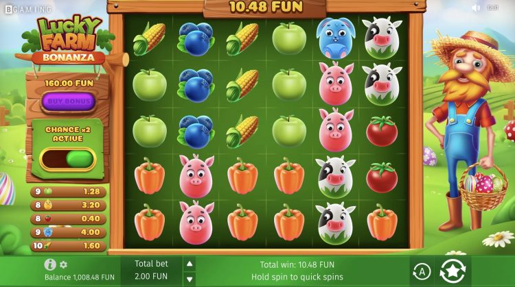 Lucky Farm Bonanza Gameplay