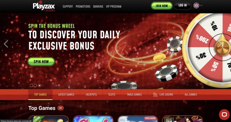 Playzax Casino - Bonussen - Promoties