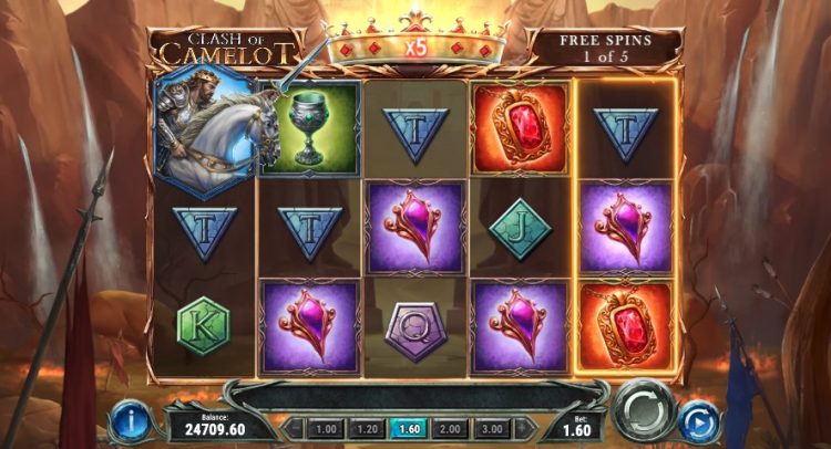 Clash of Camelot - Free Spins