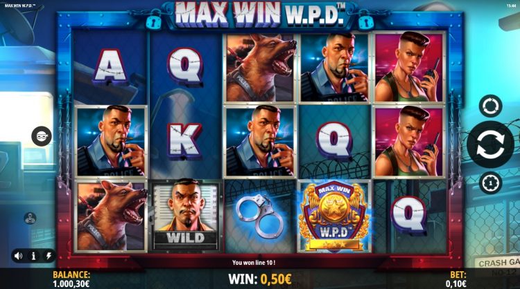 Max Win W.P.D. - Gameplay