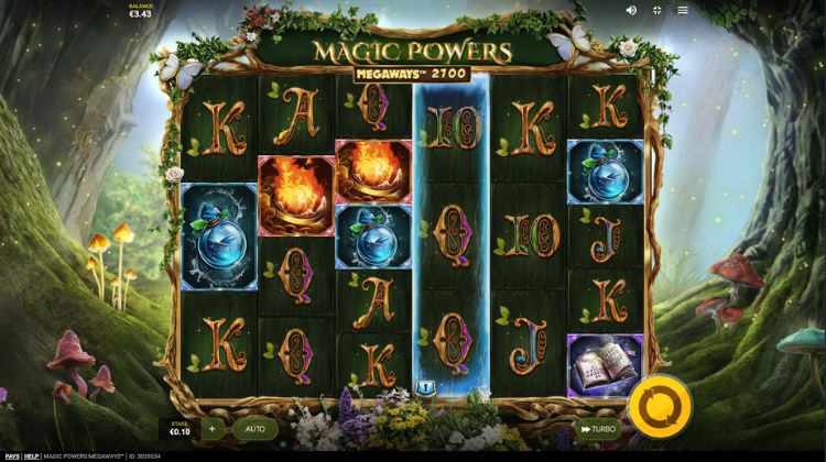 Magic Powers Megaways - Gameplay