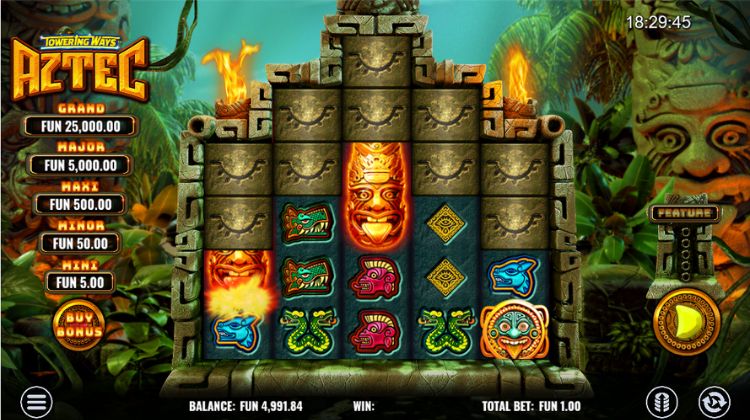 Towering Ways Aztec - Gameplay