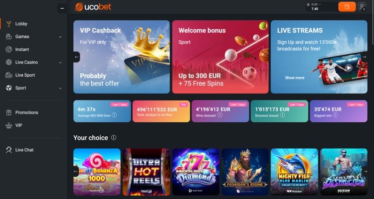 UcoBet Casino Betrouwbaar