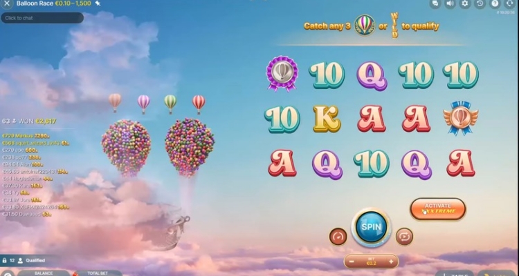 Evolution Balloon Race Gameplay