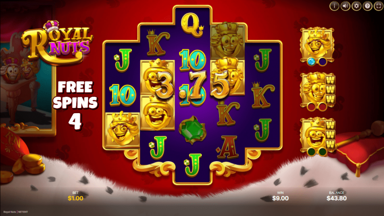 Royal Nuts online slot Free Spins