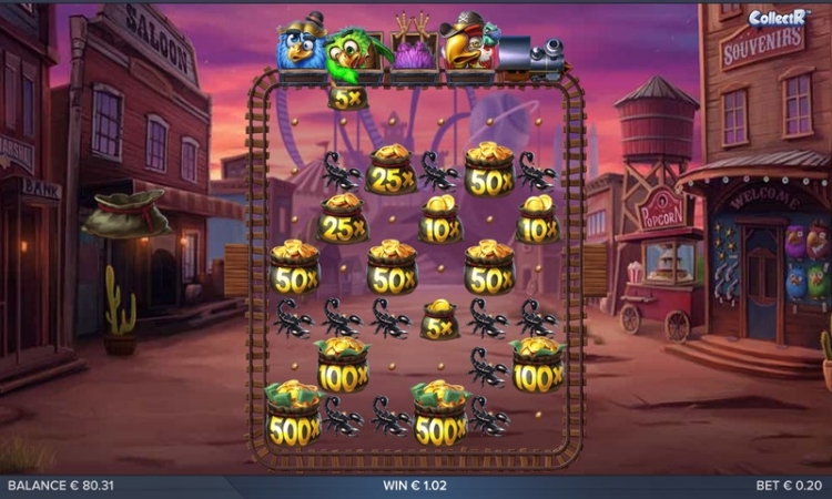 Pirots 3 Town Raid Coin Game