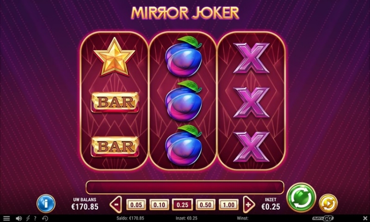 Play'n GO Mirror Joker Gameplay