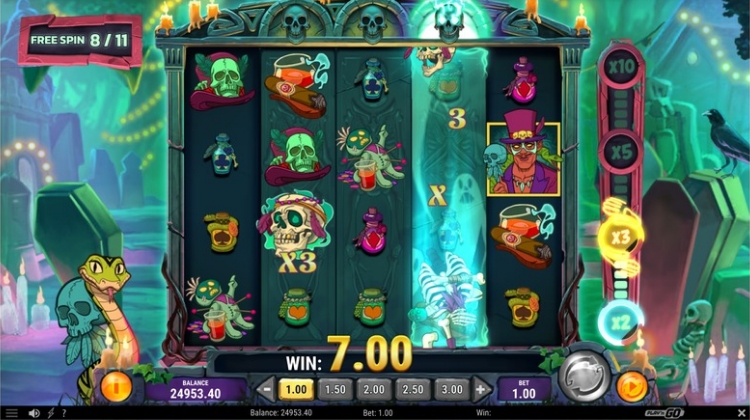 Baron Lord of Saturday Free Spins Bonus