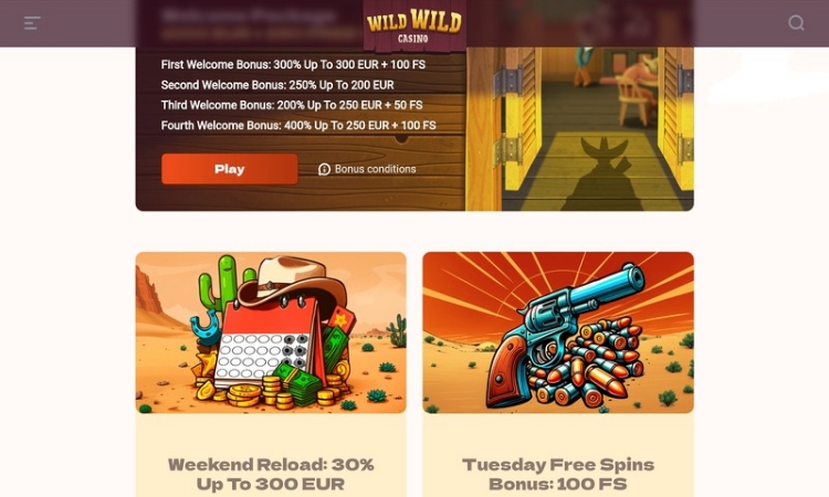 WildWild Casino Promoties en Bonussen