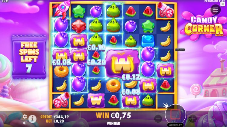 Candy Corner Free Spins Bonus