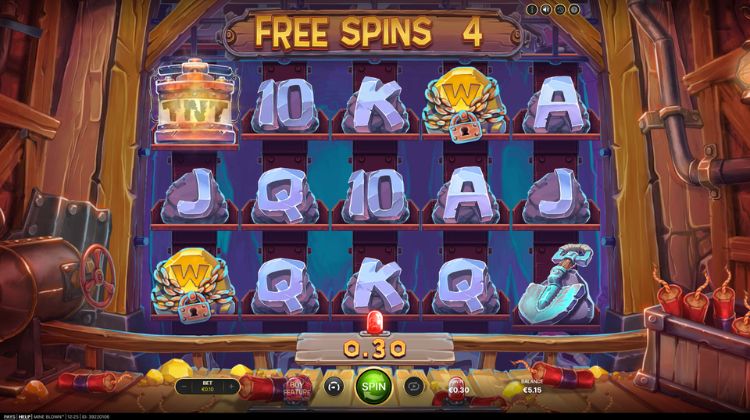 Mine Blown Free Spins