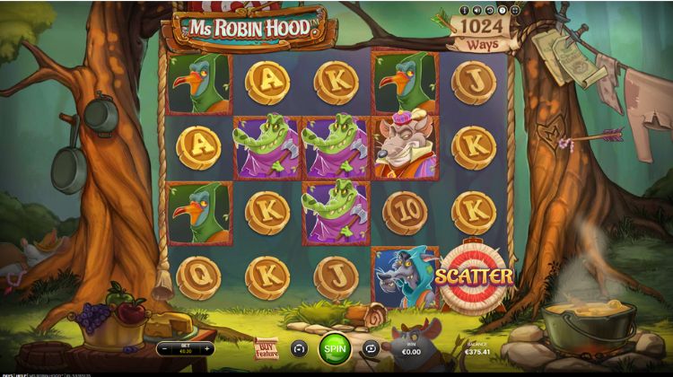 NetEnt Ms Robin Hood Gameplay