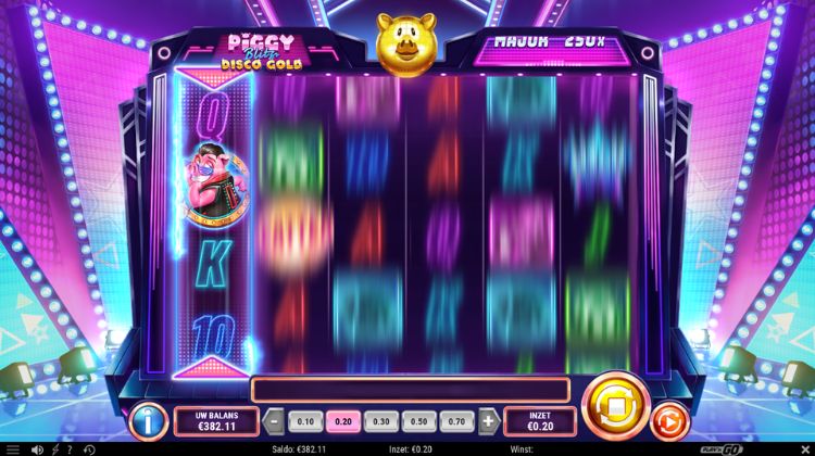 Piggy Blitz Disco Gold Piggy Bank