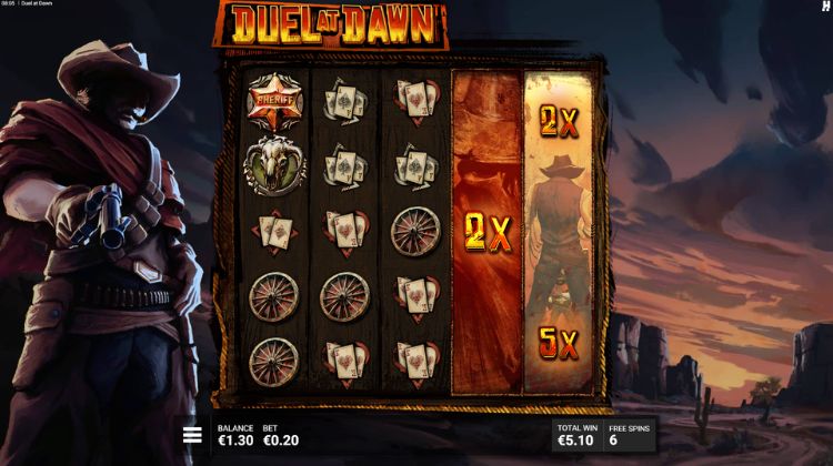 Duels At Dawn Free Spins Bonus