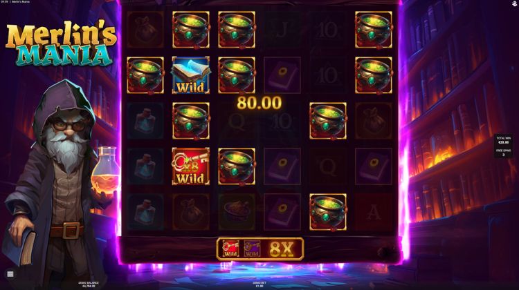 Merlin's Mania Free Spins Merlin's Insanity